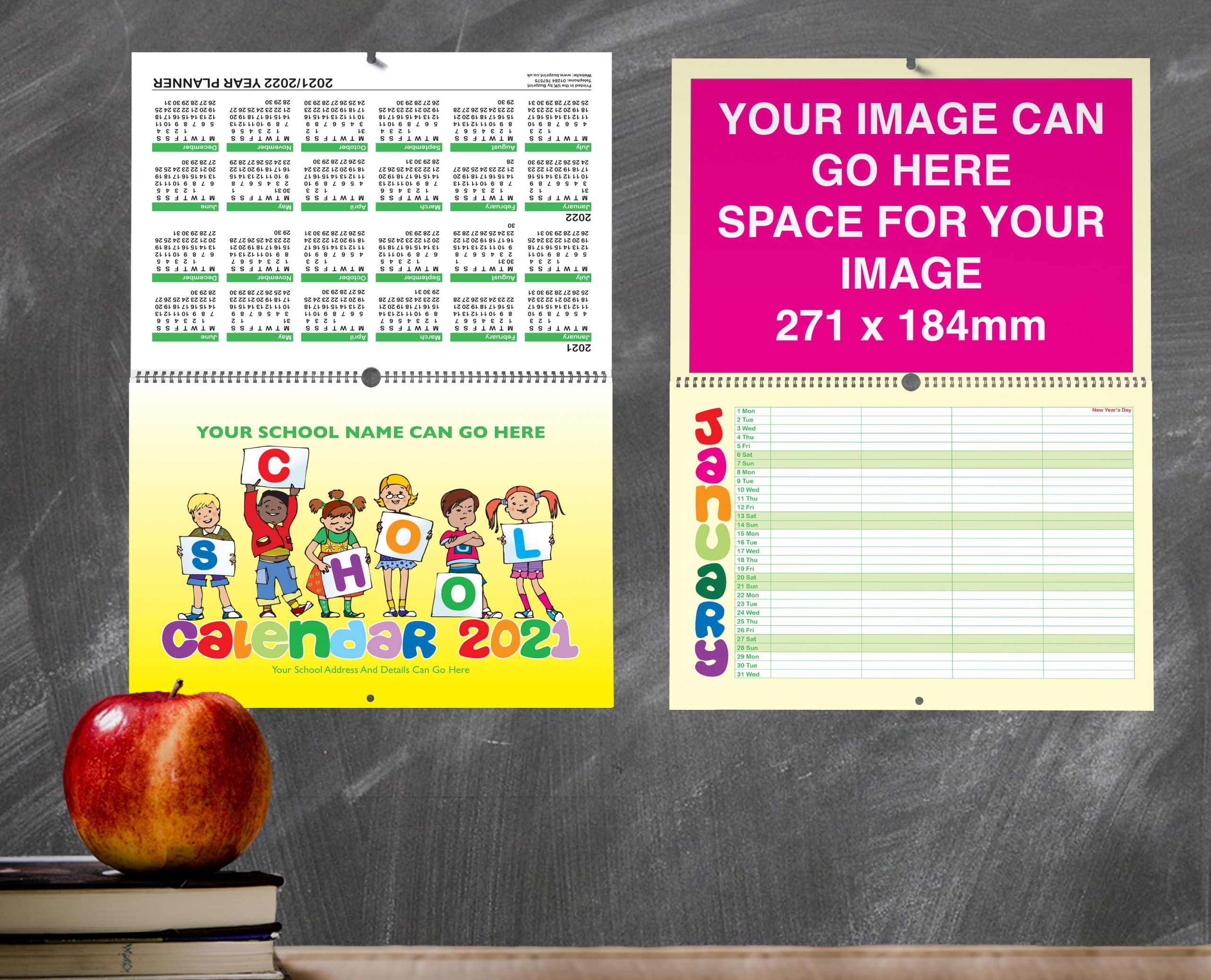 A3 School Calendars Calendars for Schools